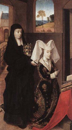 Petrus Christus Isabel of Portugal with St Elizabeth